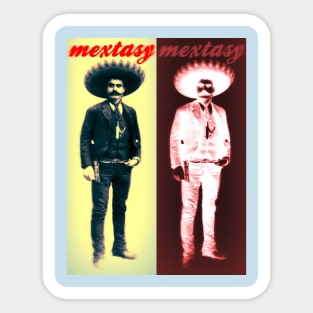 Mextasy! Zapata's Doppelgänger Sticker